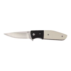 Navaja Crkt CURFEW 2867 con hoja de acero 8Cr13MoV de 7,9 cm y empuñadura de Aluminio de 10,7 cm