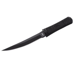 Cuchillo Crkt HISSATSU FIXED BLADE BLACK 2907K con hoja de acero 440A de 18 cm y empuñadura de GFN de 13 cm