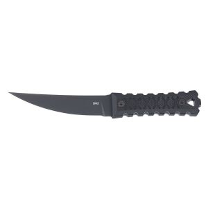Cuchillo Crkt HZ4 BLACK 2924 con hoja de acero SK5 de 12,1 cm y empuñadura de G-10 de 10,6 cm