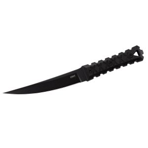 Cuchillo Crkt HZ6 2927 con hoja de acero SK5 de 16,5 cm y empuñadura de G-10 de 12,2 cm