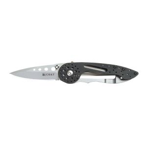 Navaja Crkt VAN HOY ON FIRE 5015  con hoja de acero AUS-8 de 6 cm y empuñadura de Aluminio de 9,9 cm