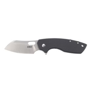 Navaja Crkt PILAR LARGE BLACK G-10 5315G con hoja de acero 8Cr14MoV de 6,8 cm y empuñadura de G-10 de 10,2 cm