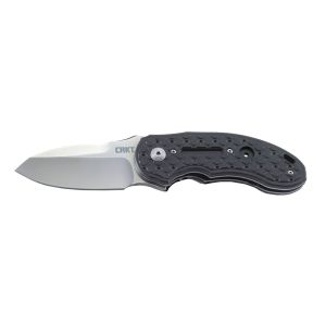 Navaja Crkt NO TIME OFF 5350 con hoja de acero BD1 de 7,6 cm y empuñadura de GFN de 10,8 cm