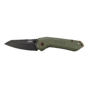 Navaja Crkt OVERLAND 6280 con hoja de acero 8Cr13MoV de 7,6 cm y empuñadura de G-10 de 11,1 cm