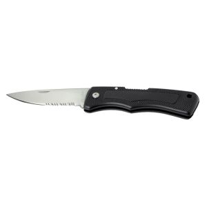Navaja Crkt WRANGLER COYOTE 6412 FILO MIXTO con hoja de acero AUS-6M de 8,2 cm y empuñadura de GFN de 10,8 cm