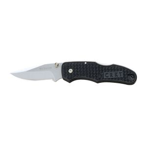 Navaja Crkt MO'SKEETER 6422  con hoja de acero AUS-6M de 7 cm y empuñadura de GFN de 9,5 cm