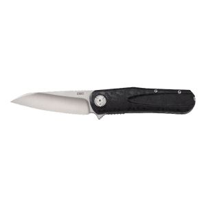 Navaja Crkt MAH-HAWK BLACK 6535 con hoja de acero D2 de 8,1 cm y empuñadura de GFN de 10,6 cm