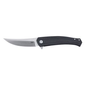 Navaja Crkt PERSIAN BLACK 7060 con hoja de acero D2 de 8,7 cm y empuñadura de GFN de 11,9 cm