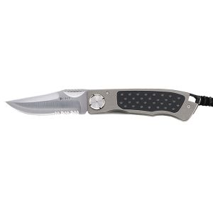 Navaja Crkt LAKE SIGNATURE 7113 FILO MIXTO con hoja de acero AUS-8 de 8,3 cm y empuñadura de GFN de 10,8 cm