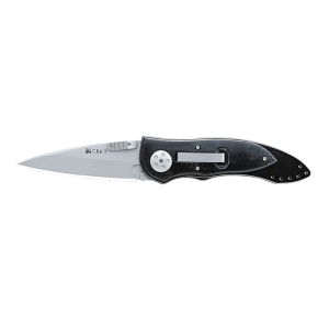 Navaja Crkt E-LOCK BLACK 7303  con hoja de acero AUS-8 de 7 cm y empuñadura de GFN de 10,1 cm