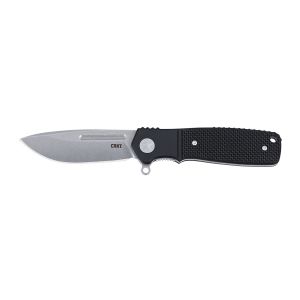 Navaja Crkt HOMEFRONT COMPACT BLACK K246KXP con hoja de acero S35VN de 7,4 cm y empuñadura de G-10 de 9,9 cm