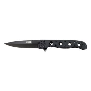 Navaja Crkt M16-KS SPEAR BLACK M16-03KS  con hoja de acero 12C27 de 9 cm y empuñadura de Acero inoxidable de 11,9 cm