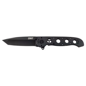 Navaja Crkt M16-KS TANTO LARGE BLACK M16-04KS  con hoja de acero 12C27 de 9,8 cm y empuñadura de Acero inoxidable de 13,8 cm