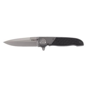 Navaja Crkt M40-03 con hoja de acero 1.4116 de 8,8 cm y empuñadura de GFN de 11,6 cm