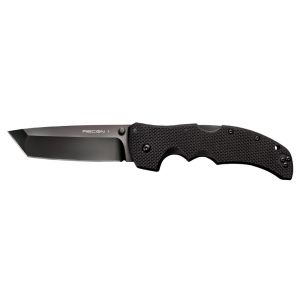 Navaja Cold Steel Recon 1 Tanto 27BT con hoja de acero S35VN de 10.20 cm y empuñadura de G-10 de 13.60 cm