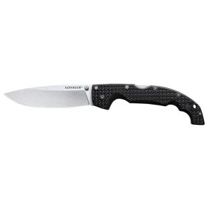Navaja Cold Steel Voyager XL con hoja de acero AUS 10A de 5.10 cm y empuñadura de Griv-Ex de 5.10 cm
