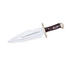 Muela Cuchillo Gran Duque DUQUE-25M hoja de acero MoVa de 26 cm y empuñadura de madera coral.