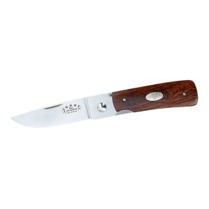 Navaja Fällkniven RL1 con hoja de acero Acero Elmax de 7.0 cm y empuñadura de Madera de hierro del desierto de 9.5 cm