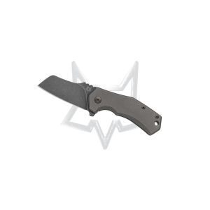 Navaja Fox Italico FX-540 TIB con hoja de acero M390 de 6 cm y empuñadura acero inoxidable de 9 cm