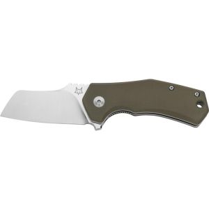 Navaja Fox ITALICO FX-540 G10OD con hoja de acero M390 de 6 cm y empuñadura de G-10 verde de 9 cm