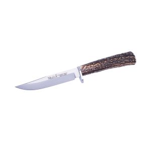 Muela Cuchillo GREDOS GRED-12A hoja de acero MoVa de 12 cm y empuñadura de asta de ciervo.