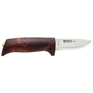 Cuchillo nórdico HELLE 200006 Spire con hoja de acero 12C27 de 9.3 cm y empuñadura de Abedul de 10.5 cm