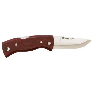 Navaja nórdica HELLE 654 Raud M con hoja de acero 12C27 de 6.9 cm y empuñadura de Abedul de 9.4 cm