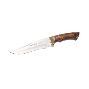 Muela Cuchillo HARRIER HARRIER-18R hoja de acero MoVa de 18 cm y empuñadura de madera de haya estabilizada grabada.