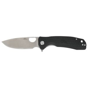 Navaja Honey Badger Large Flipper Negro 1001 con hoja de acero 8Cr13MoV de 9.2 cm y empuñadura de FRN de 11.8 cm