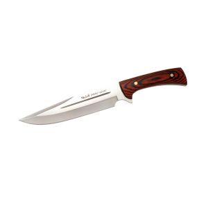 Muela Cuchillo Jabali JABALI-21E hoja de acero MoVa de 21 cm y empuñadura de madera de coral.