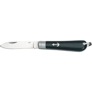 Navaja JKR 0182 con hoja de acero de 8 cm y empuñadura de ABS.