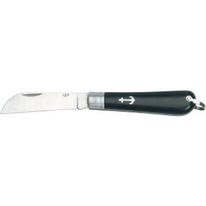 Navaja JKR 0183 con hoja de acero de 8 cm y empuñadura de ABS.