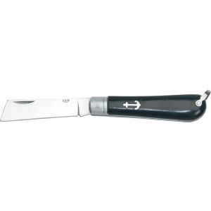 Navaja JKR 0184 con hoja de acero de 8 cm y empuñadura de ABS.