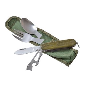 Cubierto de camping con funda de nylon JKR 0189.