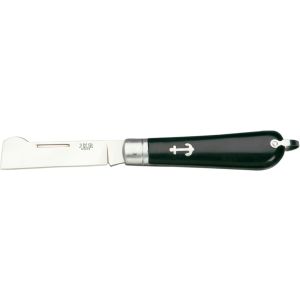 Navaja JKR 0247 con hoja de acero de 8 cm y empuñadura de ABS.