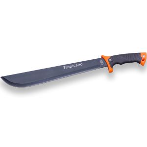 Machete JKR0489 con hoja de 38 cm y empuñadura de Goma y abs.