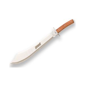 Machete JKR0718 con hoja de 43,5 cm y empuñadura de Madera de 15,2 cm.