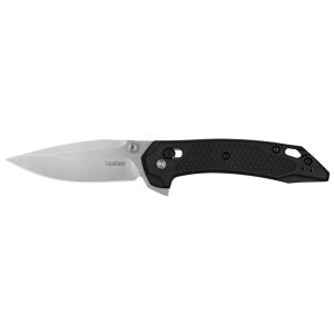 Navaja Kershaw Bonneville 6000 con hoja de acero 14C28N de 8.1 cm y empuñadura de GFN de 11.2 cm