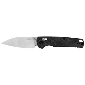 Navaja Kershaw Bel Air XL fibra de carbono 6110CF con hoja de acero CPM MagnaCut de 8.6 cm y empuñadura de Carbono de 11.3 cm