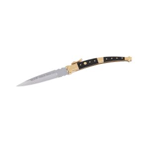 Muela Navaja MB-9M hoja de acero MoVa de 9 cm y empuñadura de asta de ciervo.