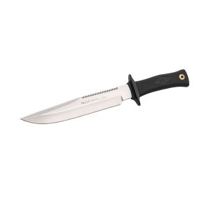 Muela Cuchillo Mirage MIRAGE-23 hoja de acero MoVa de 23 cm y empuñadura de goma negra.