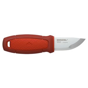 Cuchillo Morakniv Eldris Rojo con hoja de acero 12C27 (inox) de 5.9 cm y empuñadura de Polímero de 8.4 cm