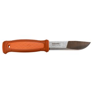 Cuchillo Morakniv Kansbol Burnt Orange con kit de montaje multiple con hoja de acero 12C27 (inox) de 10.9 cm y empuñadura de polímero de 11.7 cm