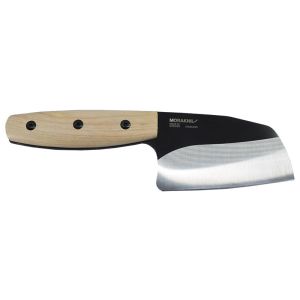 Cuchillo Morakniv Rombo BlackBlade (S) Ash Wood con hoja de acero Acero inoxidable de 11.9 cm y empuñadura de Fresno de 8.1 cm