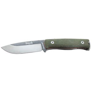 Cuchillo NN Knives Raven III Verde con hoja de acero 14C28N de 11.50 cm y empuñadura de Micarta de 12.00 cm