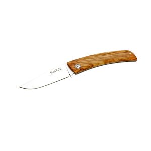 Compra aquí tu Navaja Muela NP-8.OL con hoja de acero MoVa de 8 cm y empuñadura de madera de olivo de 11 cm, ¡Somos su tienda en Albacete!