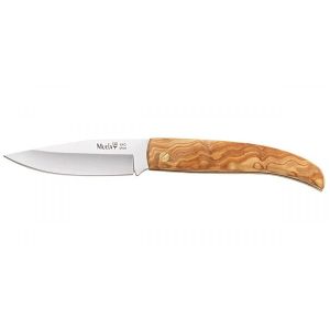 Muela Navaja P-8.OL hoja de acero MoVa de 8 cm y empuñadura de olivo.