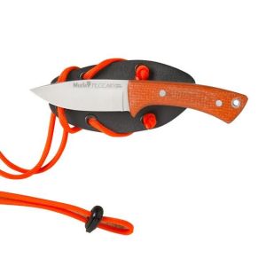 Muela Cuchillo EDC deportivo PECCARY PECCARY-8.O con hoja de acero MoVa de 8 cm y empuñadura de micarta negra de 8