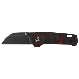 Navaja Penguin Mini con hoja de acero Acero inoxidable 14C28N de 5.8 cm y empuñadura de Carbono/G10 de 8.2 cm