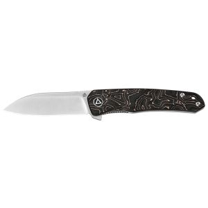 Navaja Otter  con hoja de acero S35VN de 6.9 cm y empuñadura de Carbono de 9.6 cm